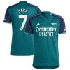 Maillot de Supporter Arsenal Saka 7 Troisième 2023-24 Pour Homme